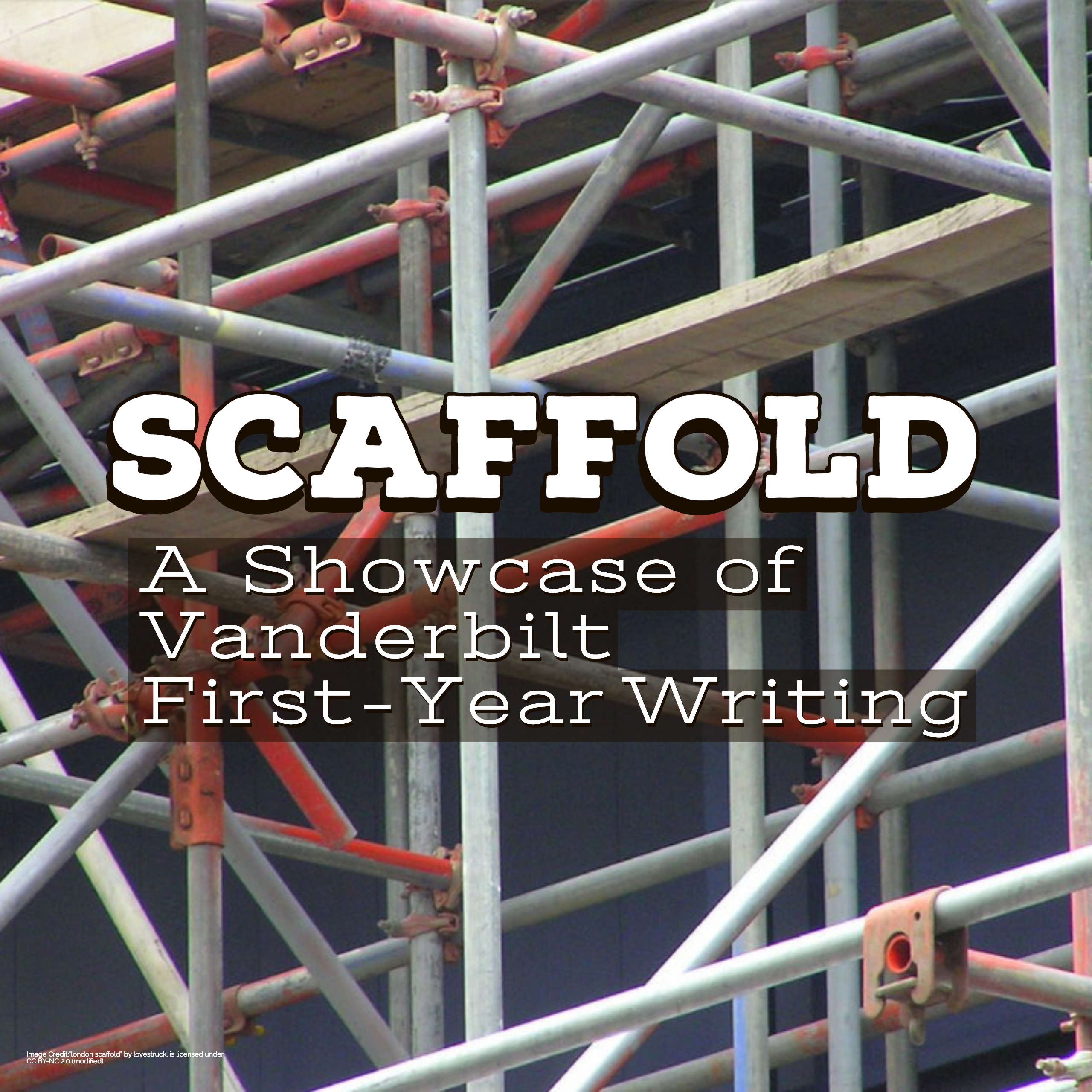Journal title in front of a picture of construction scaffolding